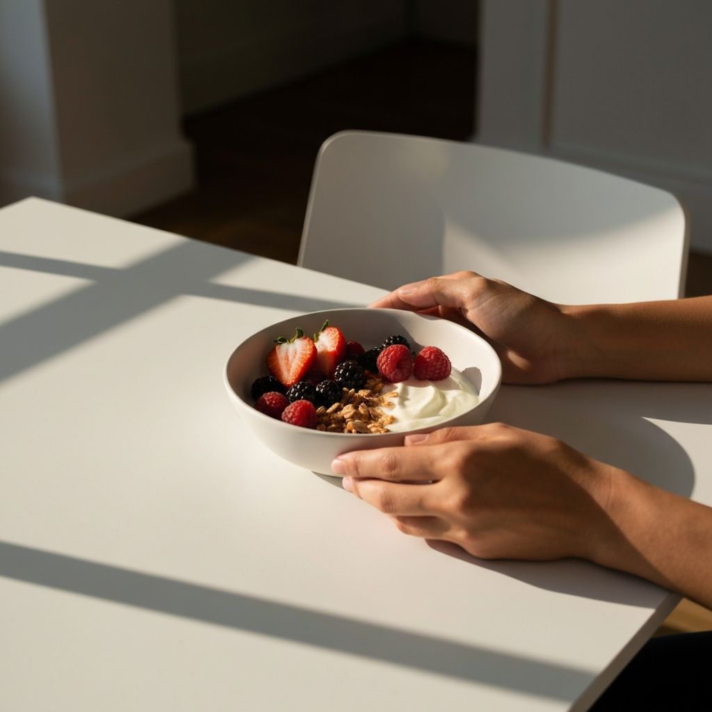 Einfaches Frühstück